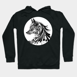 Wolf Face Hoodie